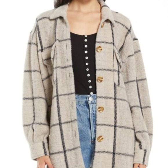 Z Supply Plaid Tucker Jacket - Picture 1 of 5